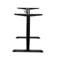 Bureau debout ergonomique extensible en métal, installation rapide, bureau électrique réglable en hauteur, moteur unique, durable