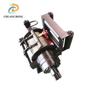 Certifié CE 60000lbs/bs livres 30ton <span class=keywords><strong>treuil</strong></span> de traction hydraulique avec chaumard/<span class=keywords><strong>guide</strong></span> à rouleaux de corde/embrayage à air/presseur de câble - Product Image 2