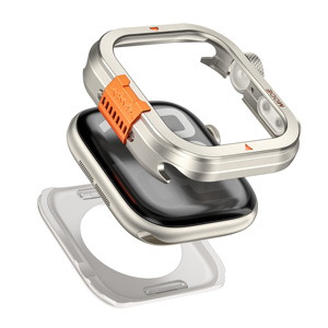 Carcasa Metálica para <span class=keywords><strong>Apple</strong></span> <span class=keywords><strong>Watch</strong></span> Ultra 2 46mm, Protector de Aluminio, Marco Protector para IWatch 10 9 8 <span class=keywords><strong>SE</strong></span> - Product Image 2