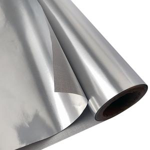 Barrière radiante en <span class=keywords><strong>laine</strong></span> <span class=keywords><strong>de</strong></span> <span class=keywords><strong>verre</strong></span> ignifuge réfléchissante avec feuille d'aluminium, tissu isolant écologique 2 mm, valeur R, pour plancher et murs <span class=keywords><strong>de</strong></span> grenier - Product Image 3