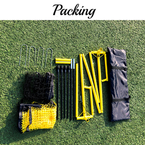 Nouveau produit Portable facile à plier 2 en 1 rebond 210x120Cm but d'entraînement de Football <span class=keywords><strong>filet</strong></span> de rebond - Product Image 6