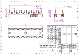 <strong>2.54mm</strong> 32 Pin <strong>IC</strong> Connector <strong>Socket</strong> <strong>DIP</strong> Chip Test Holder with 8/14/16/18/20/24/28/32/40 Pin <strong>DIP</strong> <strong>2.54mm</strong> Spacing for ICs - Product Image 4