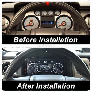 หน้าจอแสดงผลดิจิตอล LCD ขนาด 15.1 นิ้ว สำหรับแผงหน้าปัดรถยนต์ ฟอร์ด F150 ปี 2015-2021 แสดงผลแบบเสมือนจริง - Product Image 3