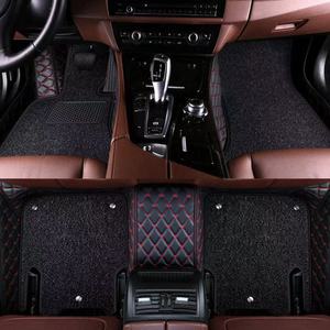 Vente chaude Logo Personnalisé 5D Cuir Diamant Conception Tapis De Sol De Voiture Compatible pour <span class=keywords><strong>Honda</strong></span> CRV pour Toyota Mercedes Audi X5 Modèle X5 - Product Image 4