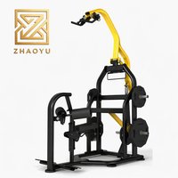 Machine de tirage dorsal réglable à 9 positions ZY, équipement d'entraînement du dos multi-prise pour salle de sport commerciale et entraînement de force