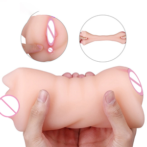 3 in1アナルバットマウス男性オナニー本物の膣ポケットプッシー男性オナニー男性のための大人の大人のおもちゃ - Product Image 5