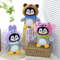 Mainan Boneka Plush Laris Manis untuk Mesin Cakar 25cm 8 Inci Kawaii Berkualitas Tinggi