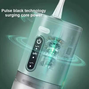 Household Battery Powered Handheld <b>Water</b> <b>Flosser</b> IPX7 Waterproof Rechargeable 5+ Pressure Levels for Effective Dental Cleaning - Product Image 4