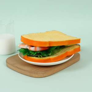 Modèles de gâteaux, pains et toasts artificiels réalistes en PU pour la décoration de table d'Halloween, de la maison et de la cuisine, et la photographie culinaire miniature - Product Image 6