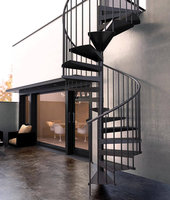Escalier en colimaçon compact pour petits espaces, ouverture étroite, échelle de grenier, diamètre personnalisé