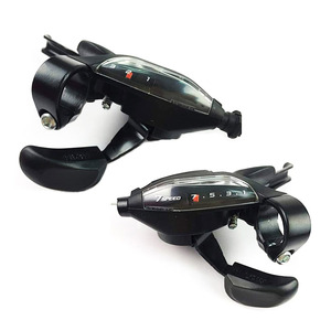 Palanca <span class=keywords><strong>de</strong></span> cambios ST-EF51 para <span class=keywords><strong>bicicleta</strong></span> <span class=keywords><strong>de</strong></span> montaña, juego <span class=keywords><strong>de</strong></span> Palancas Negras <span class=keywords><strong>de</strong></span> 3x7 velocidades, freno en v - Product Image 6