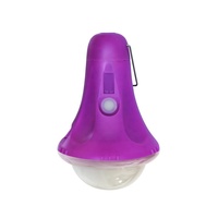 Lanterne solaire rechargeable 3W 6V LED du fournisseur de la Chine étanche à la pluie IP65 suspendu à l'extérieur pour la pêche et l'utilisation de la route prix d'usine