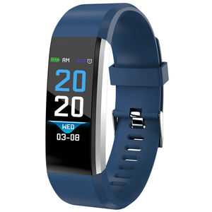 Браслет для фитнеса, умный смарт-браслет 115 плюс, Вибрационный будильник, смарт-браслет, фитнес-часы, смарт-браслет для IOS Android - Product Image 1