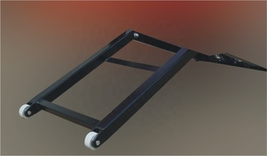 Elevador Hidráulico de Tijera Móvil de Bajo Costo REACH RH-K2800 con Doble Cilindro para Fábrica, Elevador RH-K2800 - Product Image 2