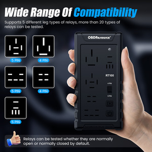 Nuevo Producto Transfronterizo de Alta Calidad: Probador y Detector de Relés para Coche OBD RT100 12V 24V ABS - Electrónica de Consumo Directo de Fábrica - Product Image 3
