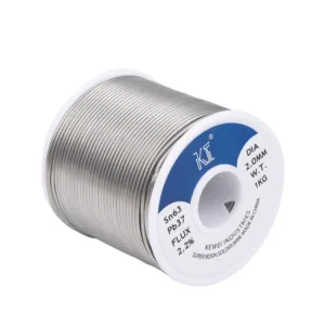Kewei Cored Solder Wire Tin Lead SN63 PB37 No Clean Soldering Wire for Robotic Soldering Hand Soldering