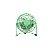 Ventilateur de bureau USB mini de haute qualité de 4 pouces, conception ultra-silencieuse avec rotation à 360°, refroidissement portable pour la maison et le bureau, ventilateurs USB