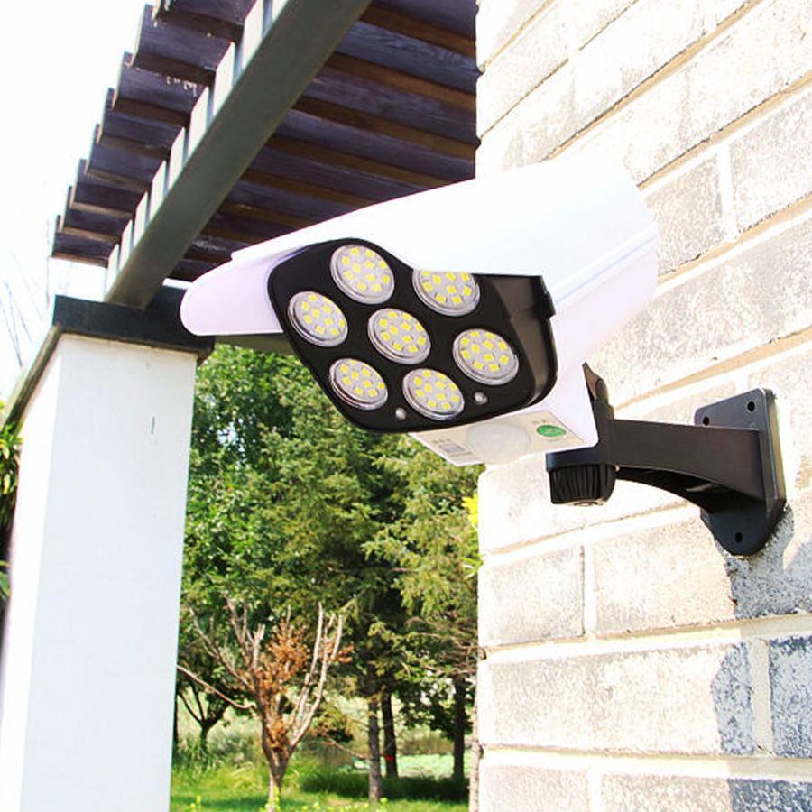 JD-2178T Solar Lights Outdoor 77 SMD LED 3 Modes Solar Lights Waterproof 180 Degree Adjustable Outdoor Solar Security