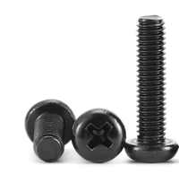 Vis à tête fraisée Phillips en acier inoxydable noir LeGood M3X10mm Métrique DIN818