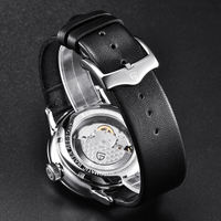 Montres mécaniques automatiques Pagani Design PD-2770 2270, bracelet en cuir et acier inoxydable, montre de luxe, mode décontractée pour hommes, Reloj