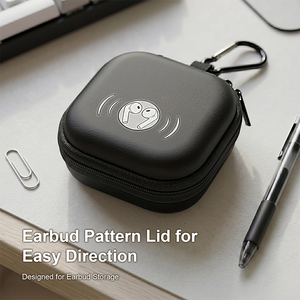 Estuche de Viaje Personalizado, Impermeable, Portátil, con Cierre, para Audífonos, Estuche Rígido de EVA para Guardar Audífonos, para Airpods - Product Image 5