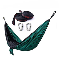 Hamac de survie portable pour camping, jardin, extérieur, loisirs, voyage, double balançoire suspendue
