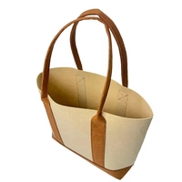 Sac de rangement réutilisable en feutre, sac à main pour femme, sac de rangement tendance, logo personnalisable, qualité internationale, vente en gros, pliable