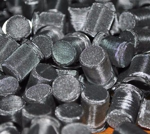 Lọc <span class=keywords><strong>Micro</strong></span> Xốp Thiêu Kết Đục Thép Không Gỉ Hình Nón Dệt Dây Lưới Lọc Ống Giỏ Xi Lanh Với Bộ Lọc - Product Image 3