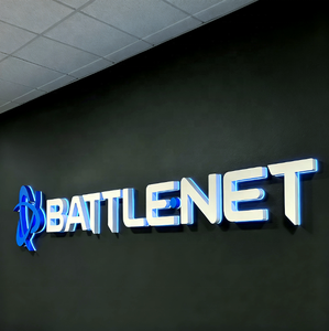 יצרן מותאם אישית באיכות גבוהה שילוט חנות חנות שם לוח עבור מנורת ספר אור מועדון סימן אור - Product Image 5