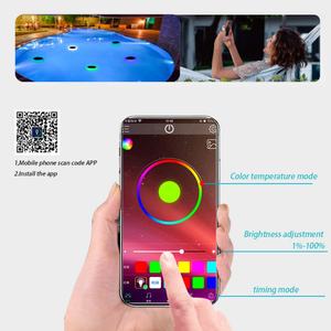 Luces Solares Flotantes para Piscina, Luces LED RGB Impermeables IP68 para Decoración de Jardín, Estanque, Fiesta en la Piscina - Product Image 3