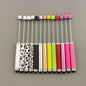 Cool Focal Beads Estilistas decorativos Regalos de abalorios únicos Fancy Metal DIY Artículos con cuentas Pen Stylus - Product Image 6
