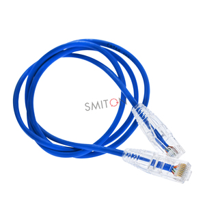 Cable de Conexión UTP Cat6 Cat6A Ultra Delgado Personalizado, Cable Ethernet <span class=keywords><strong>RJ45</strong></span> 8P8C, Múltiples <span class=keywords><strong>Colores</strong></span> para Cables de Comunicación - Product Image 1