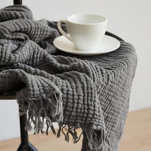 Vente <span class=keywords><strong>chaude</strong></span> 100% pur coton respirant et léger canapé-<span class=keywords><strong>lit</strong></span> familial adapté aux couvertures toutes saisons 4 couches - Product Image 4