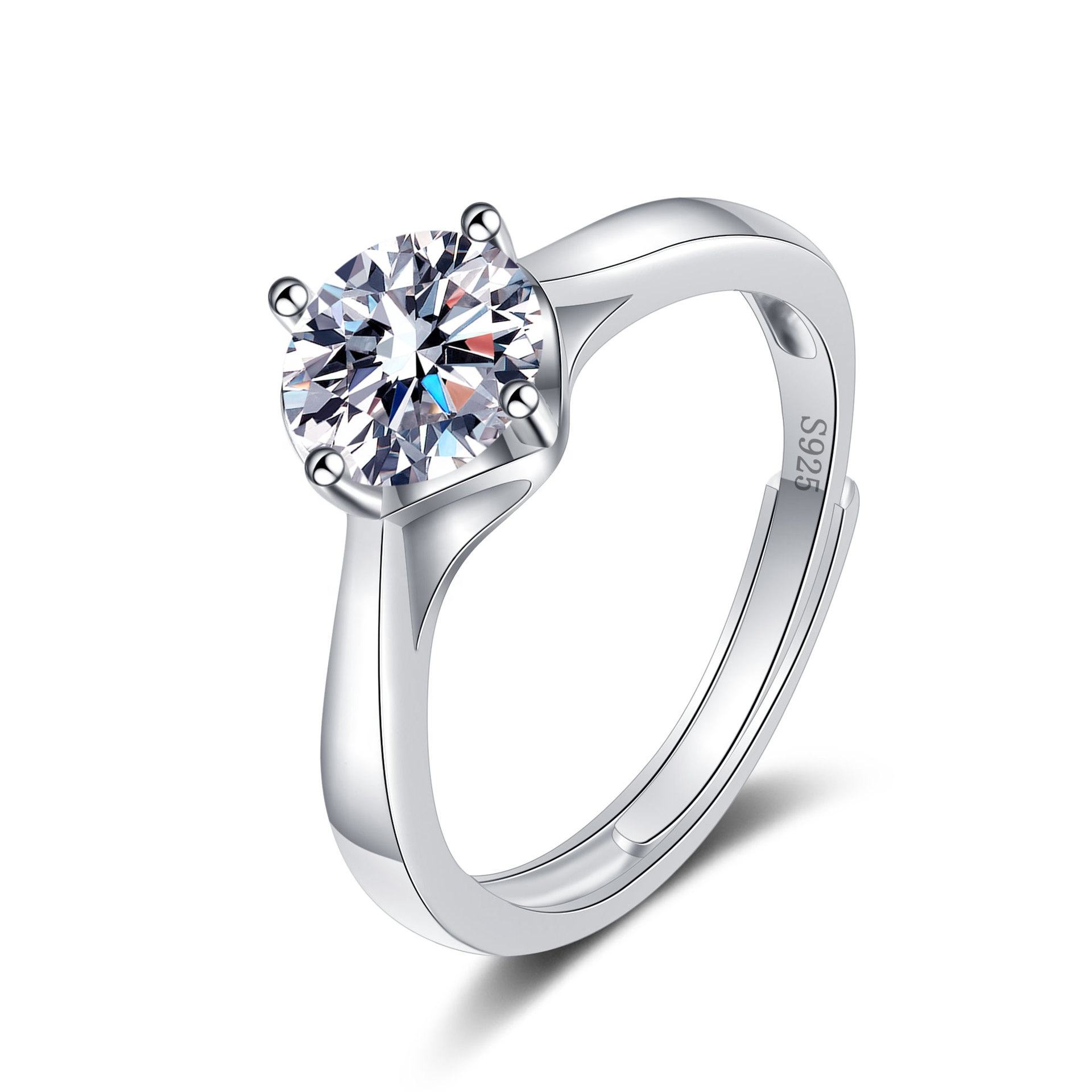 Shop Our Moissanite Rings Luxurious 925 Sterling Silver