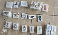 Autocollant de tatouage temporaire imprimé, style anime