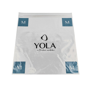 Customized Printed Plastic Garment Bags For T-Shirt Shirt Packaging M Size Storage Convenient New Materials - Product Image 4