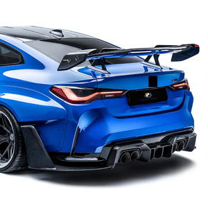 Nuovo Spoiler paraurti posteriore in fibra di carbonio stile ADR con kit corpo labbra diffusore per <span class=keywords><strong>BMW</strong></span> 3 <span class=keywords><strong>serie</strong></span> <span class=keywords><strong>4</strong></span> G80 M3 G82 G83 M4 <span class=keywords><strong>2020</strong></span> + - Product Image 3