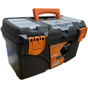 กล่องเครื่องมือ IDEAL Star พร้อมที่ปิดพลาสติกขนาด432x250x238มม. วัสดุพีพีเหล็กกันน้ำสำหรับการจัดเก็บการประชุมเชิงปฏิบัติการครัวเรือน - Product Image 1