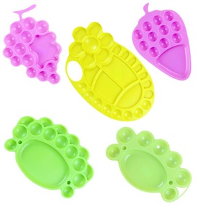 Palettes de peinture en acrylique transparentes en plastique Minghu, <span class=keywords><strong>pour</strong></span> aquarelle et <span class=keywords><strong>gouache</strong></span>, adaptées aux enfants - Product Image 5