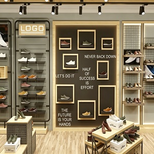 Shoe Shop Display Shelf Decoration Furniture Custom Ladies Luxury Brand Bag Store Display Rack Store Decoration Renovation - Product Image 4