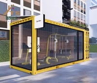 Nouvelle Offre Spéciale : Conteneur de Gym Préfabriqué de 20 pieds pour Espace de Sport Extérieur, Maison Modulaire, Bureaux et Hôtels