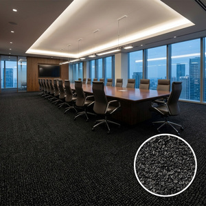 Solid Color Wall to Wall <b>Carpet</b> Hotel <b>Carpet</b> Commercial Office Use Tufted Low Pile Polypropylene Stain Resistant - Product Image 1
