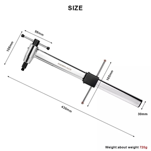 Percha de cambio de bicicleta RIDERACE, rotación de 360 grados, gancho de cola de bicicleta, alineación de rango, medidor de alineación, herramientas para enderezar - Product Image 6