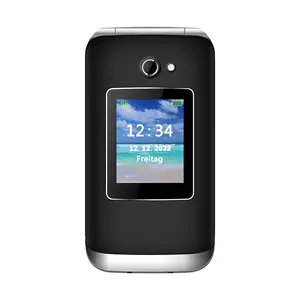 노인을 위한 새로운 ODM/OEM 대형 버튼 무선 전화기 4G LTE 플립 휴대폰