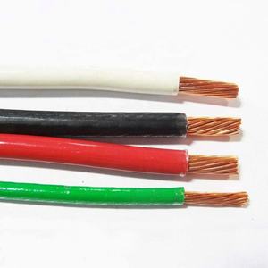 Cable eléctrico aislado de PVC THHN/600 de 12AWG y 14AWG con cubierta de nailon Tipo conductor trenzado Voltaje nominal de V - Product Image 2