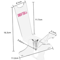 Présentoir de chaussures en acrylique personnalisé présentoir en acrylique transparent pour magasin de chaussures présentoir de chaussures à talons hauts en acrylique pour femmes