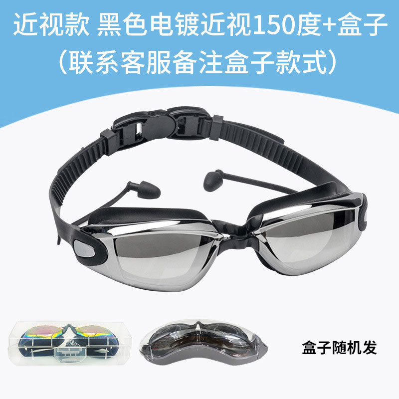 Myopia version, black electroplated, 150-degree myopia box
