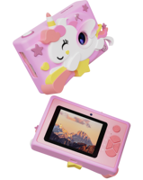 Kamera anak-anak terbaru 2025 dengan layar 2.4 inci HD & kamera VGA ganda, casing silikon Anti jatuh-langsung dari pabrik, pilihan bernilai terbaik