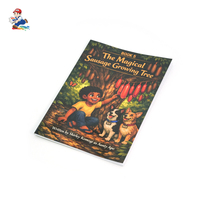 Livre d'histoires pour enfants personnalisé OEM, reliure parfaite, couleurs vives, dos carré, livre de lecture pour enfants