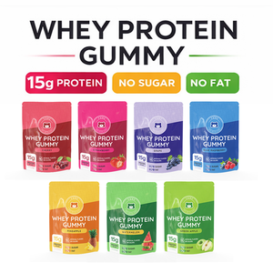 Gommose Proteiche Senza Zucchero e Senza Carboidrati, Compatibili con Diete Vegane, Integratore Nutrizionale Sportivo <span class=keywords><strong>per</strong></span> Atleti - Product Image 2